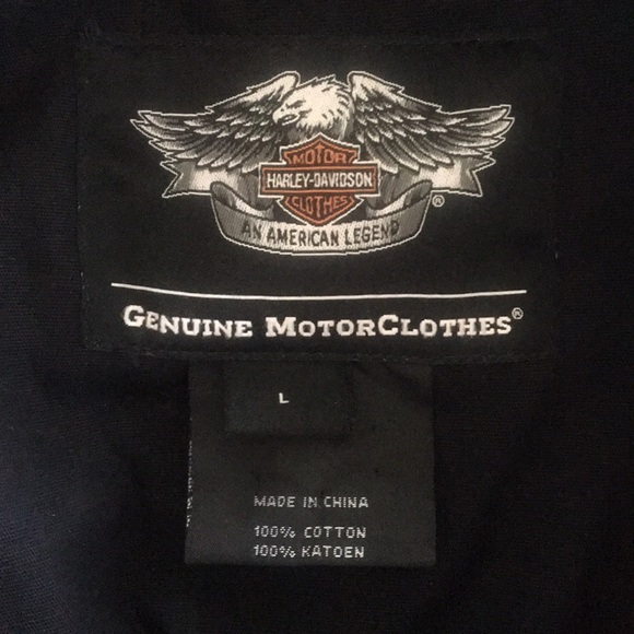 Harley-Davidson Staff Long Sleeve Men’s Sh… - Picture 3 of 6